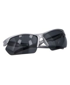 Gafas de sol deportivas unisex Penn en gris metalizado con lentes grises ED3044 Penn