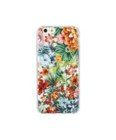 Cover for Samsung Galaxy S8 in TPU silicone Slim Design Flowers MOB618 