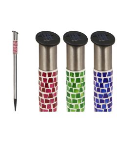 Solar garden lamp with mosaic - Various colors ED5194 Outdoor Lights