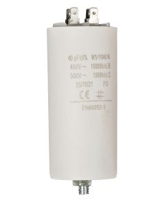 Capacitor 40.0uf / 450 v + Aarde ND1300 Fixapart
