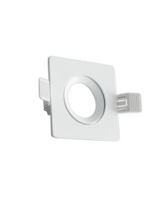 Support encastré orientable en aluminium pour lampes KLAK GU10 MR16 finition blanc Century N169 Century
