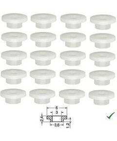 Insulating nylon bush for TO-220 - pack of 20 pieces NOS101054 