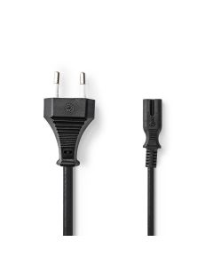 Power cable Euro plug - IEC-320-C7 3.0 m Black ND2320 Nedis
