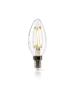 E14 filament adjustable retro LED lamp | Candle | 4.8 W | 470 lm ND202 