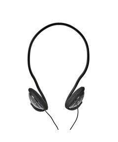 Wired Headphones 2.1m Round Cable Black Over-ear ND4560 Nedis