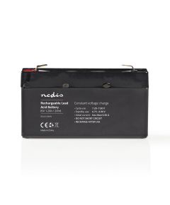 Batteria piombo-acido ricaricabile da 6V 1200mAh 97x24x52mm ND5468 Nedis