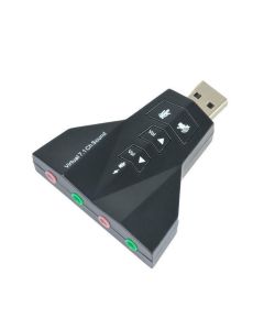 USB 2.0 3d Virtual Sound 7.1 Sound Card Adapter WB1002 