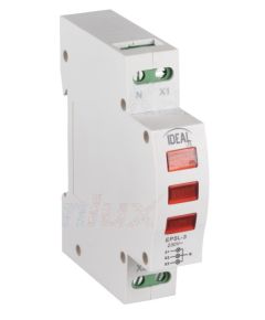 Kanlux KLI-3R Din Rail Voltage Indicator KA1041 Kanlux