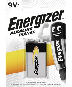 Batteria alcalina tipo 6LR61 9V blister da 1 E1044 Energizer