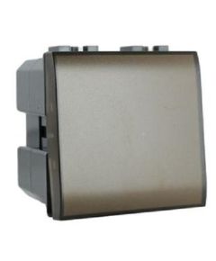 Dark doorbell switch 10A 250V compatible Living International EL1562 