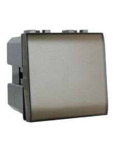 Dark bell switch 10A 250V compatible Vimar EL1545 