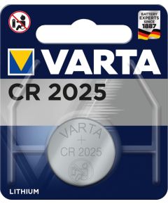 Batteria a bottone al litio 3V CR2025 Varta F1417 Varta