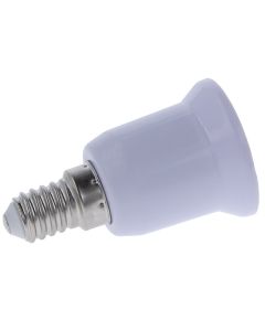 Adaptador para bombillas E27 a E14 EL4028 