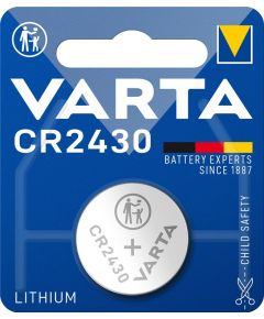 Batteria a bottone al litio CR2430 Varta F1429 Varta