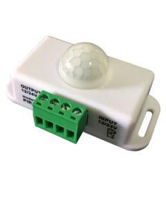 Interruptor de sensor de movimiento PIR ajustable DC12-24V 1-10min WB282 