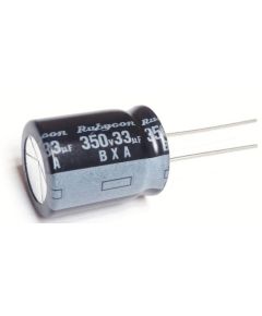 Condensatore elettrolitico radiale 33uF 350V 105° 01245 