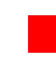 Bandiera nautica di segnalazione "H" Hotel 150x180cm A9236 