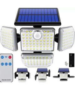 9W solar LED lamp with motion sensor and remote control  WB260 