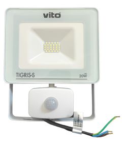 Faretto LED da esterno con sensore di movimento 20W luce fredda Vito EL4999 Vito