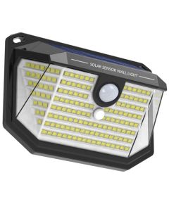 Faretto solare LED 1W 170Lm luce fredda con sensore PIR e crepuscolare EL4132 Vito