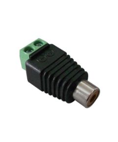 Adapter from RCA socket to screw terminals Z318 