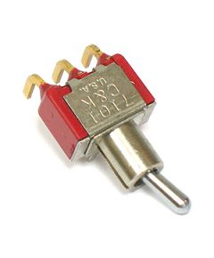 Interruptor de palanca de 1 vía 2 posiciones a del circuito impreso 80622 