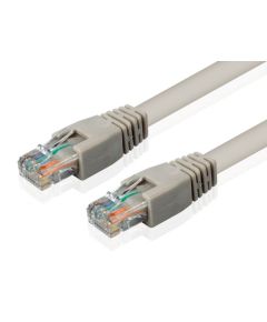 Cable de conexión de red en cobre Cat. 5e UTP gris 1.8 mt W1120 