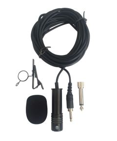 Kondensatormikrofon mit Nierencharakteristik und Clip MIC009 