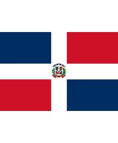 Nationalflagge Dominikanische Republik 200x400cm FLAG100 