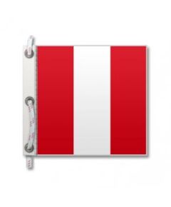 Nautische Signalflagge "7" 60x50 cm FLAG135 
