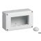 Box 4 moduli 12x8cm bianco compatibile Living International EL2296 