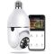 WiFi IP camera with E27 2MP HD 1080p connection with smartphone app Z578 