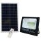 100 W 6500 K IP67 dimmbares LED-Strahler-Kit mit Solarpanel und Fernbedienung WB1257 