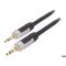 3.5mm male stereo audio cable 2m anthracite ND8042 Profigold
