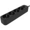 Schuko power strip with 4-place switch EL269 Vito